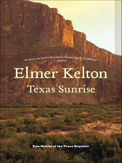Title details for Texas Sunrise by Elmer Kelton - Available